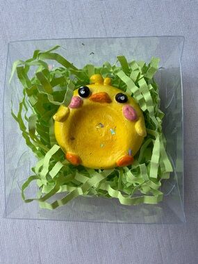 Handmade Yellow Chick Worry Stone